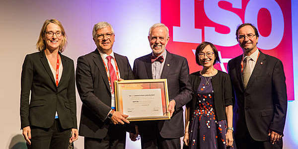 From left to right, Maria Skou, Paul Jensen, John Walter, Sauw Kook Choy and Sergio Mujica.