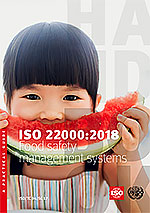 Page de couverture: ISO 22000:2018 - Food safety management systems — A practical guide